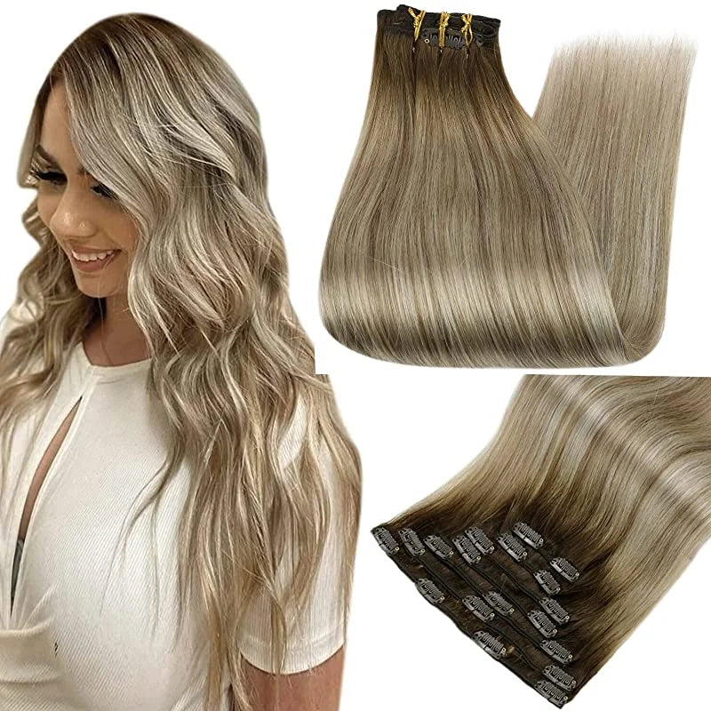 Luxe Lengths Clip In Hair Extensions 3 8 22