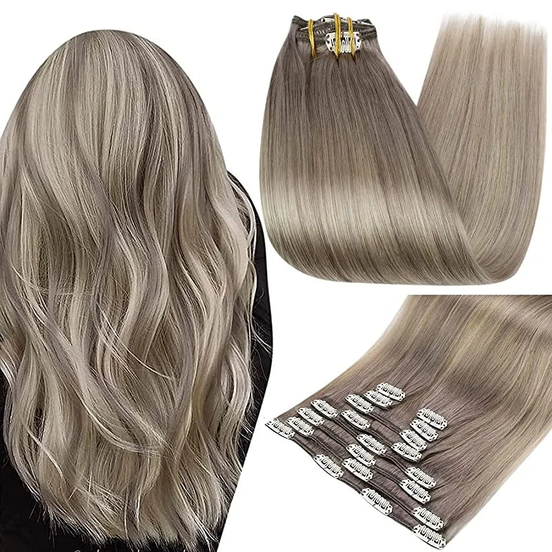 Tóc giả kẹp Luxe Lengths BA19 60