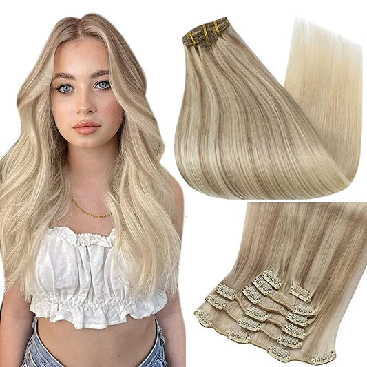 Luxe Lengths Clip In Hair Extensions 18 22 60