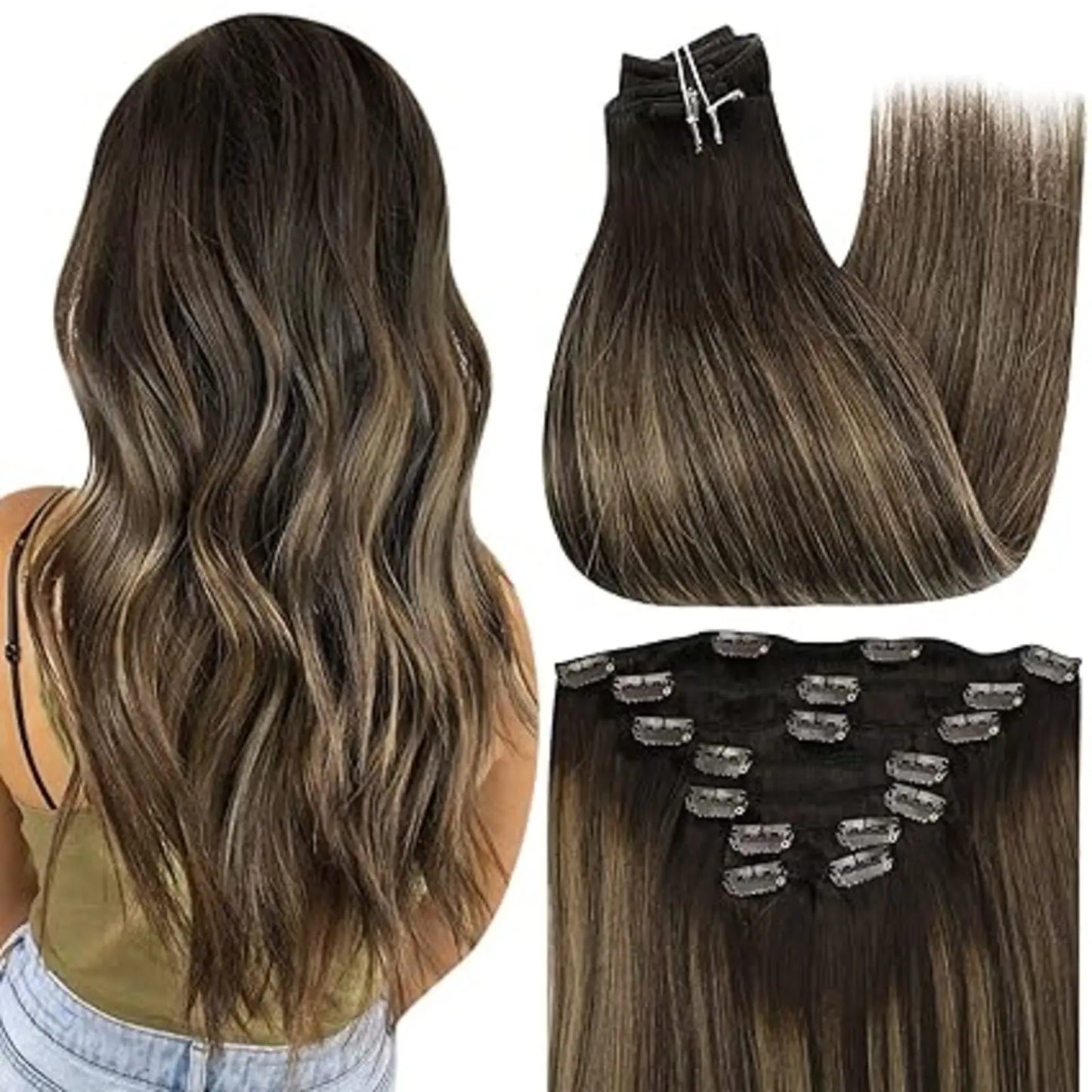 Luxe Lengths Clip In Hair Extensions 2 8 2