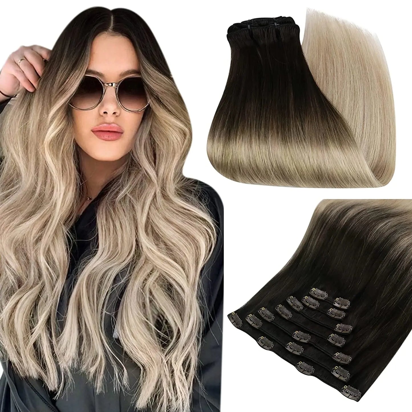 Luxe Lengths Clip In Hair Extensions 2 18 60